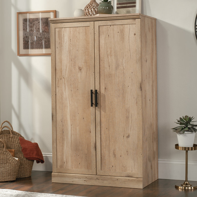 Sauder Aspen Post 3 Shelf Storage Cabinet Reviews Wayfair